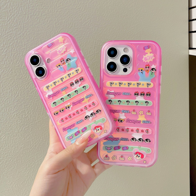 Kućište za iPhone 16 Pro s dvostrukom laminacijom, 2-u-1, u originalnom slatkom stilu, inspirirano japanskim i korejskim stilom