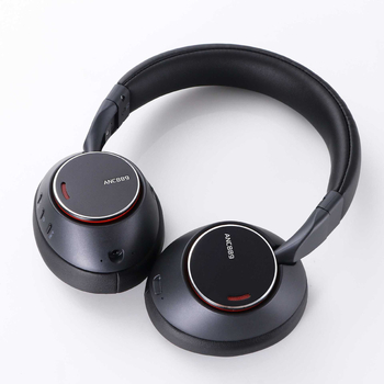 ANC Bluetooth slušalice za glavu s aktivnim otklanjanjem buke, rotirajuće i sklopive, poslovni stil, visokokvalitetan zvuk