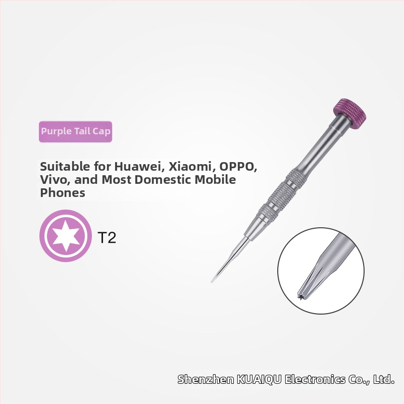 Magnetski precizni set odvijača za mobilne telefone Apple i Android — 0,8 mm petokraka, T2 Torx, 2,2 srednja ploča