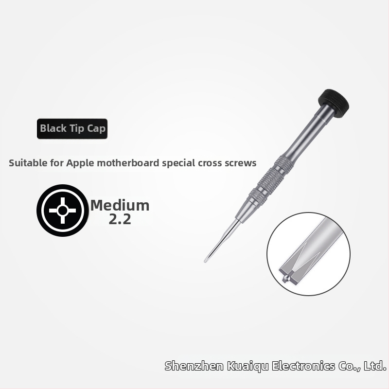 Magnetski precizni set odvijača za mobilne telefone Apple i Android — 0,8 mm petokraka, T2 Torx, 2,2 srednja ploča