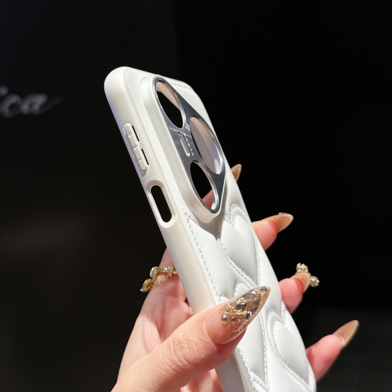 Maska za Huawei P80 Pro / P80 Ultra – TPU, motiv srca, sladak minimalistički stil