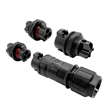 3-žilni konektor, vodootporni spojni konektor za kabel promjera 21 mm, AC 500 V, muški i ženski spojni konektor za velike kablove