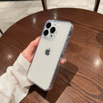 Kućište za iPhone s matnim staklom i otporom na otiske prstiju – potpuna zaštita za modele iPhone 16, 15 Pro i 13