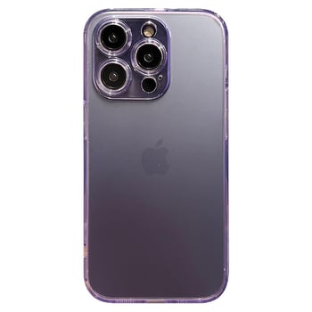 Kućište za iPhone s matnim staklom i otporom na otiske prstiju – potpuna zaštita za modele iPhone 16, 15 Pro i 13