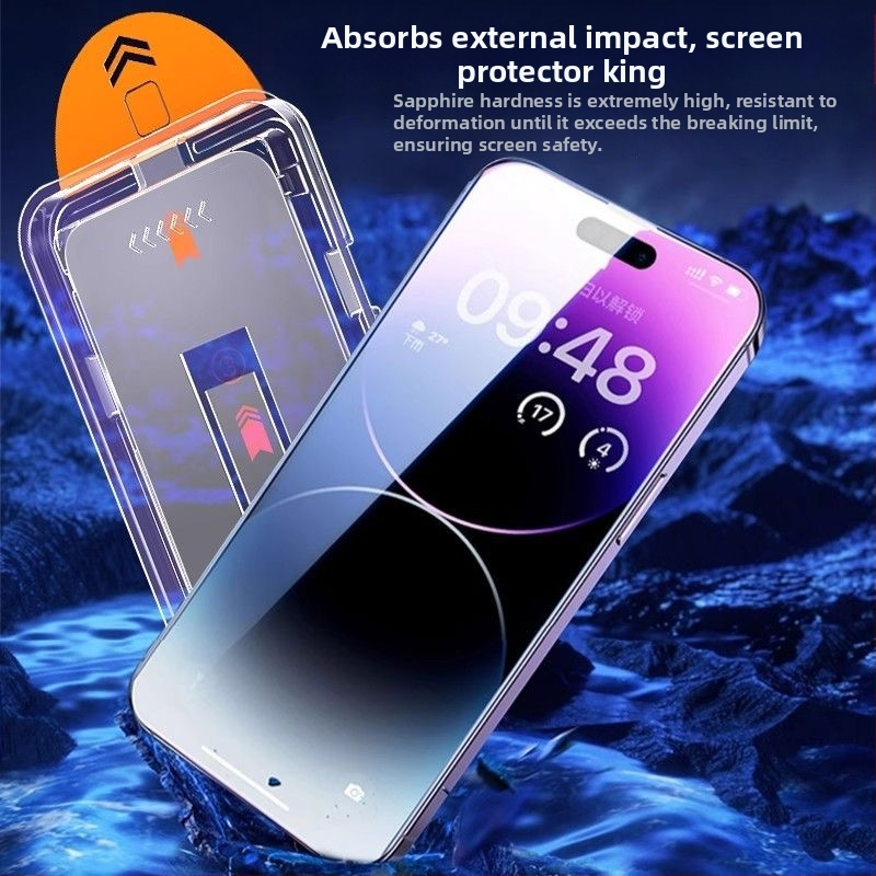 Protecție pentru ecran Huawei Mate30 cu sticlă Corning temperată, acoperire completă, rezistent la cădere, protecție a ochilor, antiamprentă, anti-lumină albastră.