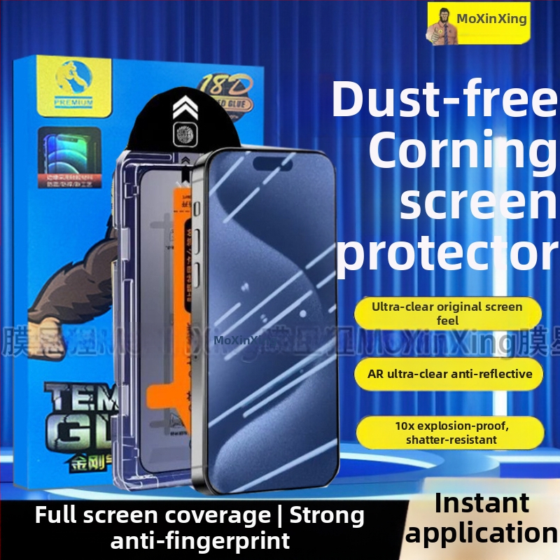 Protecție pentru ecran Huawei Mate30 cu sticlă Corning temperată, acoperire completă, rezistent la cădere, protecție a ochilor, antiamprentă, anti-lumină albastră.