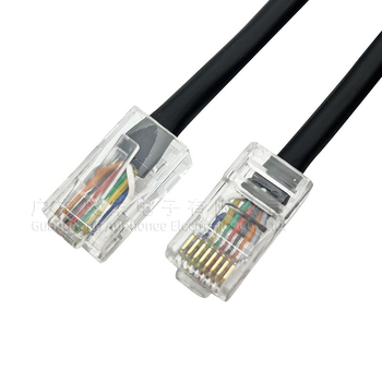 RJ45 osmojezgreni izvučni spiralni kabel s dva RJ45 konektora