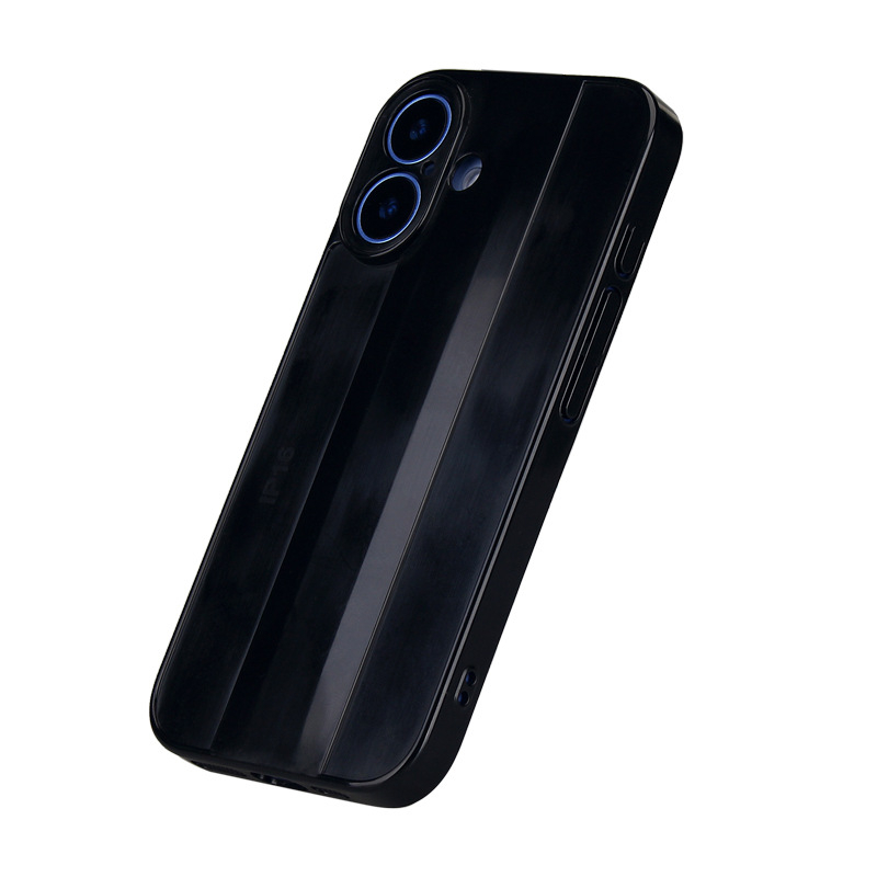 Kućište za iPhone 16 Pro Max s PC omotom i kompletnom zaštitom u Porsche stilu