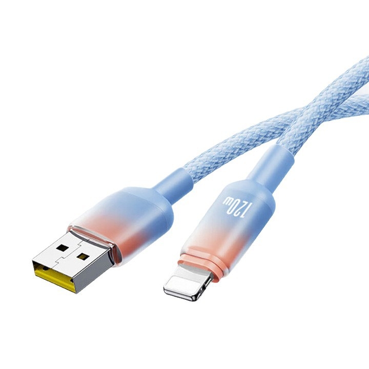 Kabl Lightning s gradijentom za Apple uređaje (iPhone/iPad), duljine 1–2 m, brzo punjenje