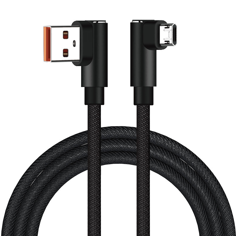Kabel USB Type-C s pravim kutem za brzo punjenje za Huawei i Xiaomi pametne telefone (V8)