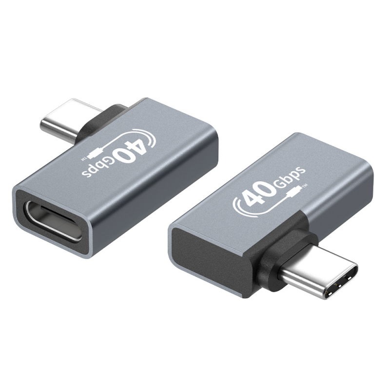 USB4 пълнофункционален USB-C адаптер, 40 Gbps пренос, за лаптоп, 8K HD проектиране на екрана