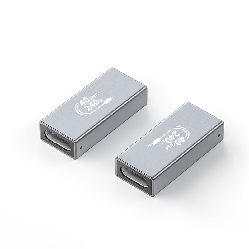 USB4 пълнофункционален USB-C адаптер, 40 Gbps пренос, за лаптоп, 8K HD проектиране на екрана