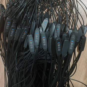 Καλώδιο με διακόπτη dimmer τεσσάρων πλήκτρων, διανομέας 1:4 για φωτισμό φυτών και ενυδρείου