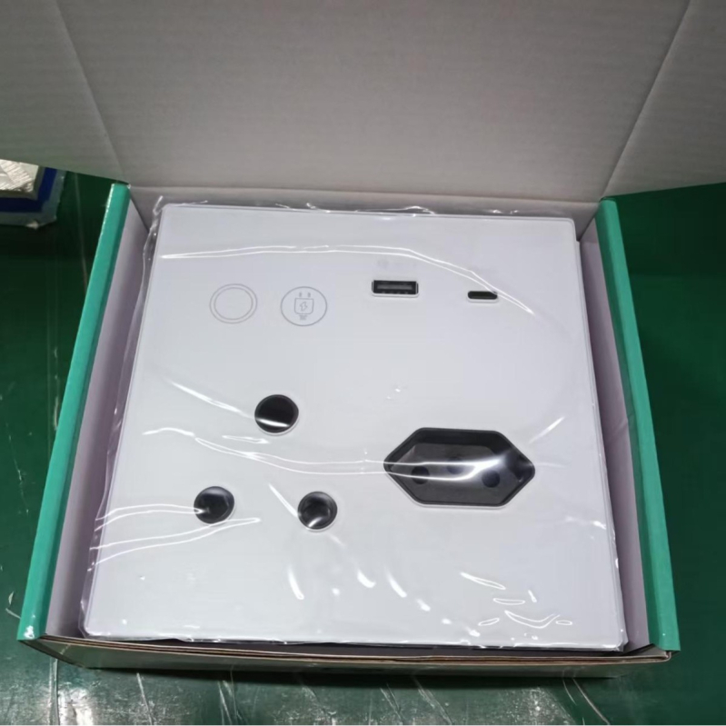 JURMP Bežična pametna utičnica Južne Afrike, 220V, USB-C, za kućnu i poslovnu upotrebu