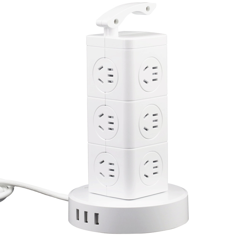 Cici Pametni vertikalni produžni kabel s USB punjenjem za kućnu upotrebu