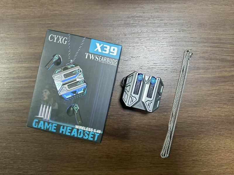 X39 gaming Bluetooth slušalice s pulsirajućim LED-om, visokokvalitetan zvuk, dugo trajanje baterije, niska latencija
