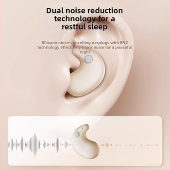 2025 nove Bluetooth bežične slušalice za san, in-ear, ultra-tanke, izolacija šuma, visokokvalitetan zvuk, trajanje baterije 4–8 sati