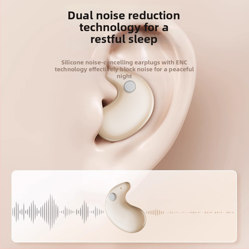 2025 nove Bluetooth bežične slušalice za san, in-ear, ultra-tanke, izolacija šuma, visokokvalitetan zvuk, trajanje baterije 4–8 sati
