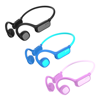 GS Bluetooth bežične slušalice s otvorenim dizajnom, stereo koštana provodnost zvuka, za vožnju biciklom i trčanje, Bluetooth 5.4, sportski model