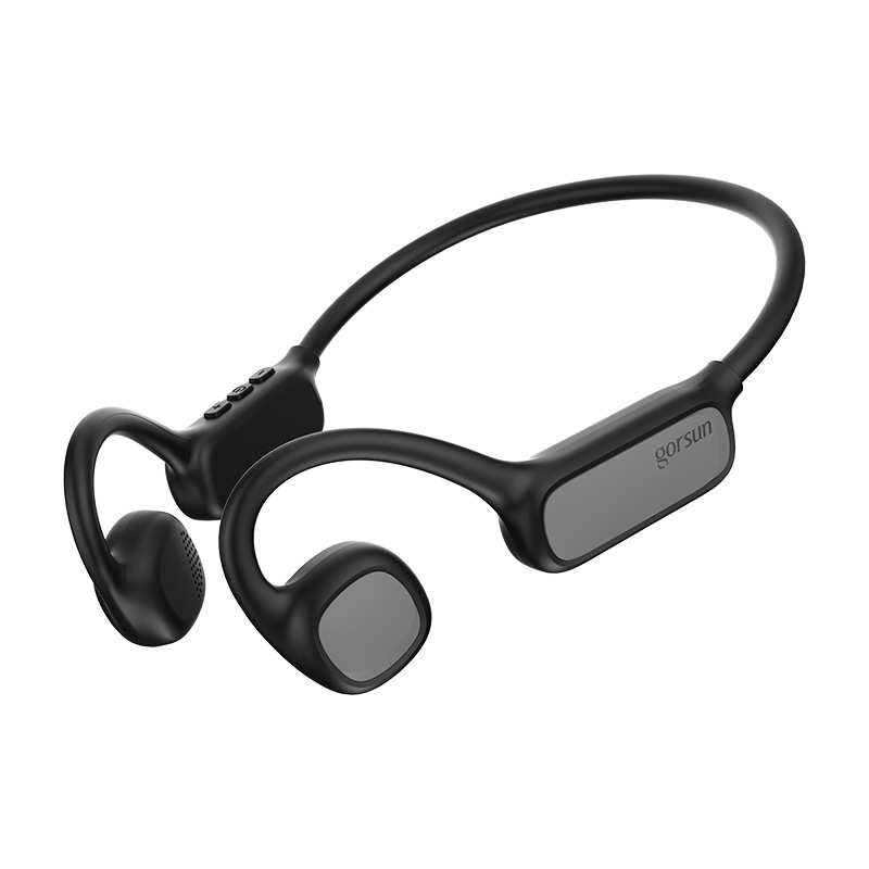 GS Bluetooth bežične slušalice s otvorenim dizajnom, stereo koštana provodnost zvuka, za vožnju biciklom i trčanje, Bluetooth 5.4, sportski model
