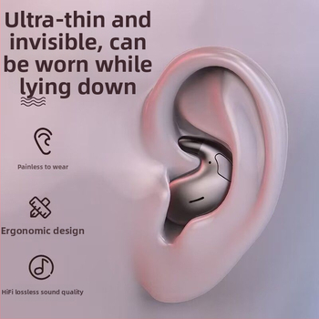 Căști Bluetooth pentru somn cu conductivitate osoasă, fără să intre în urechi, fără fir, autonomie lungă, sunet stereo dual