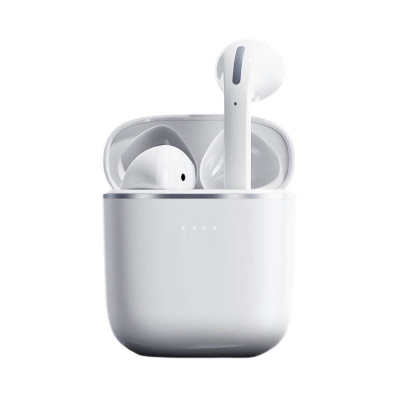 J05 bežične Bluetooth slušalice, model 2025, duga baterija, IPX6 vodootporne, polu-ušni dizajn, stereo zvuk, niska latencija za igre