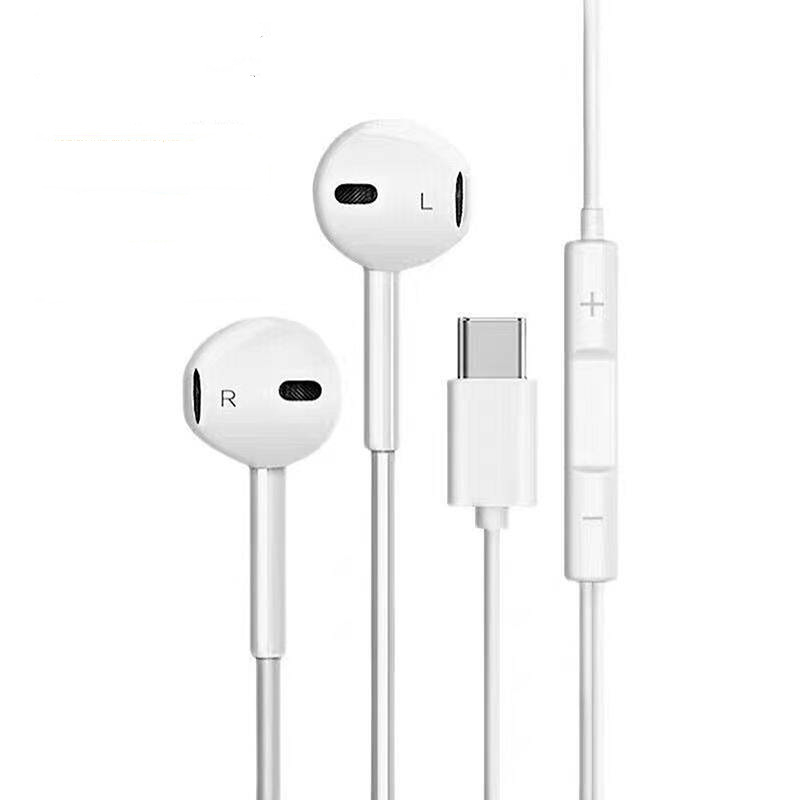 Visokokvalitetne žične slušalice kompatibilne s iPhone 15, iPhone 14 s 3,5 mm priključkom i Huawei Type-C slušalicama