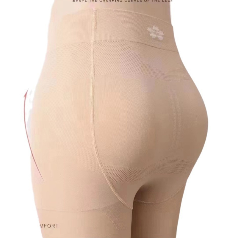 Ultra tanke čarape s motivom lotosa, podizanje zadnjice, otporne na zapetljavanje, podesiva duljina, nježne na koži, bez stezanja u struku, protuklizna potplata, deodorantski učinak