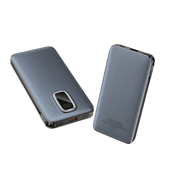 Power banka velikog kapaciteta s ugrađenim kabelom, privatni brend, PD3.0 brzo punjenje, 22,5W, 10000mAh, prilagođeno logo, korporativni dar