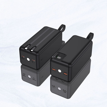 Power banka 50000mAh s PD 22.5W, ugrađeni kabel, brzo punjenje
