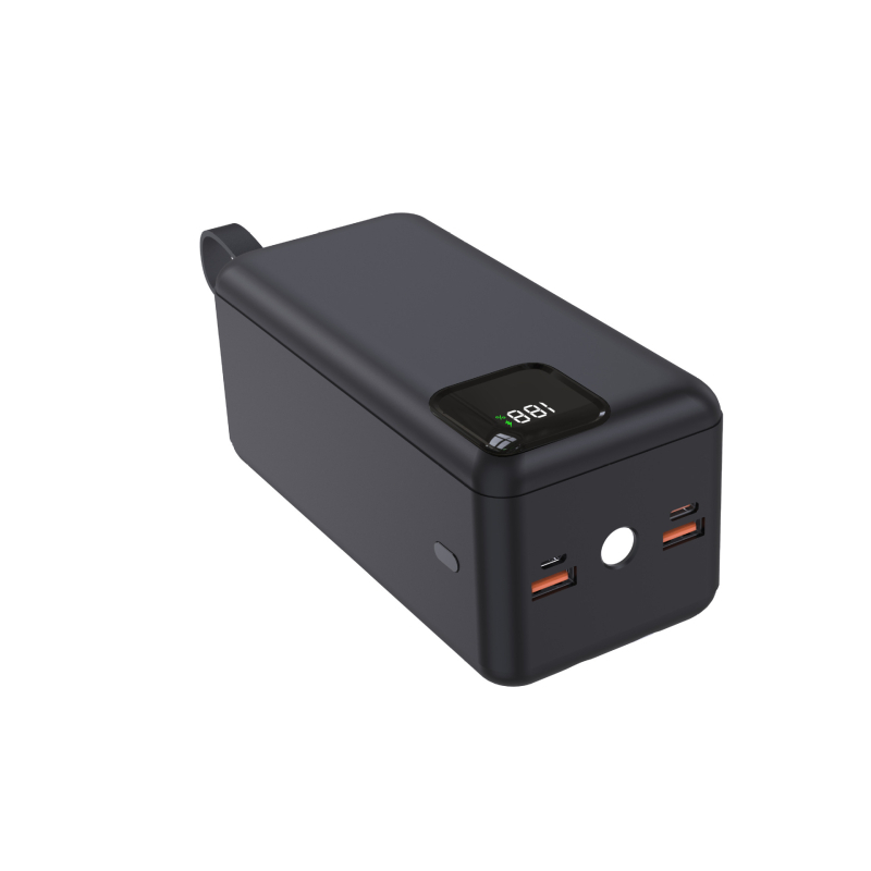 Power banka 50000mAh s PD 22.5W, ugrađeni kabel, brzo punjenje
