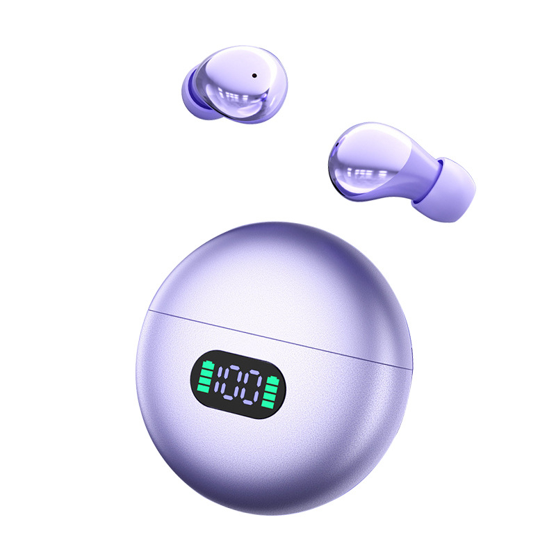 2026 nove TWS Bluetooth slušalice s ultradugim trajanjem baterije, visokokvalitetan zvuk, sportskog oblika graha, digitalni zaslon za spavanje