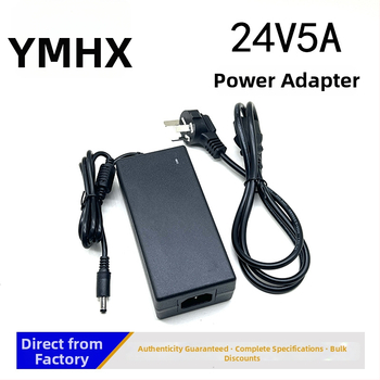 Prepínací zdroj 24V5A pre čistič vody, stolný LED DC napájací adaptér 24V 120W