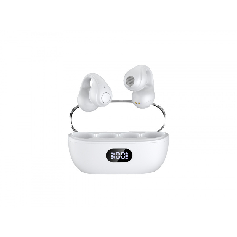 Bežične Bluetooth slušalice s klipom za uho, 5.3 digitalni prikaz, nije u uhu, dugotrajna baterija