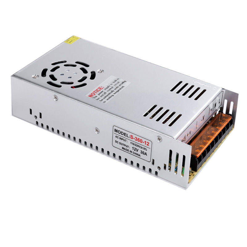 Napajanje za 3D pisač 12V 30A 360W s LED trakom i modulom vodilice cijevi