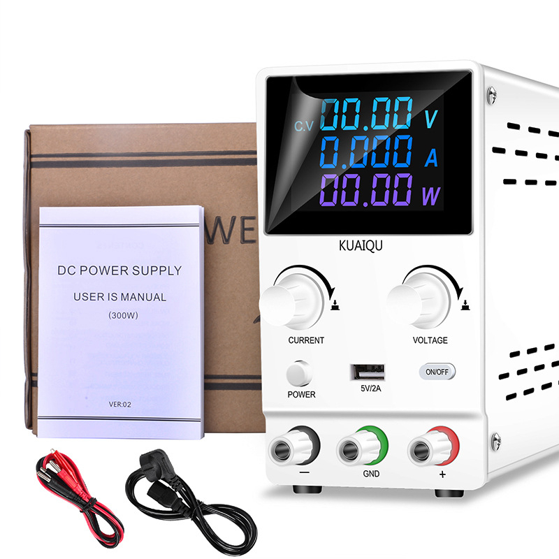 SPPS-B1203D Регулируемо DC захранване с превключване, енкодер и цветен дисплей