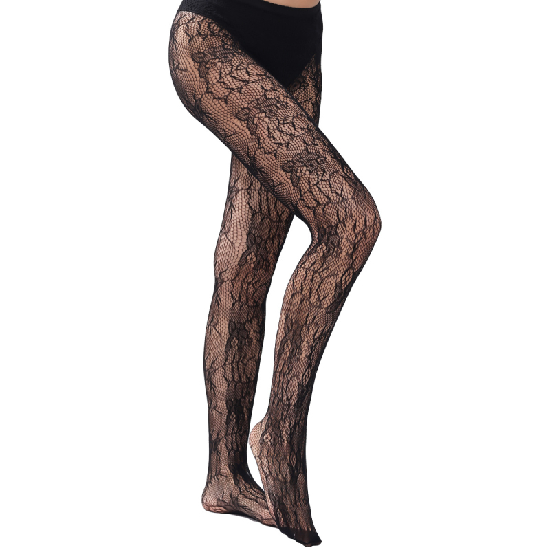 Nova mrežasta tajice s jacquard uzorkom za žene