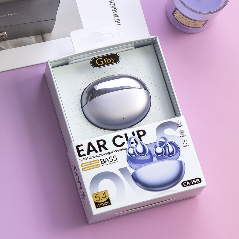 Căști cu conducție osoasă, clip pentru ureche, Bluetooth, stereo, fără fir CA-158