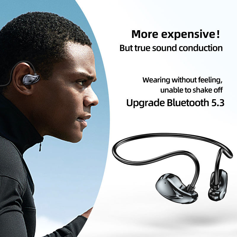 KM-A60 Bluetooth slušalice s provodljivošću zraka, sportske bežične slušalice za uho