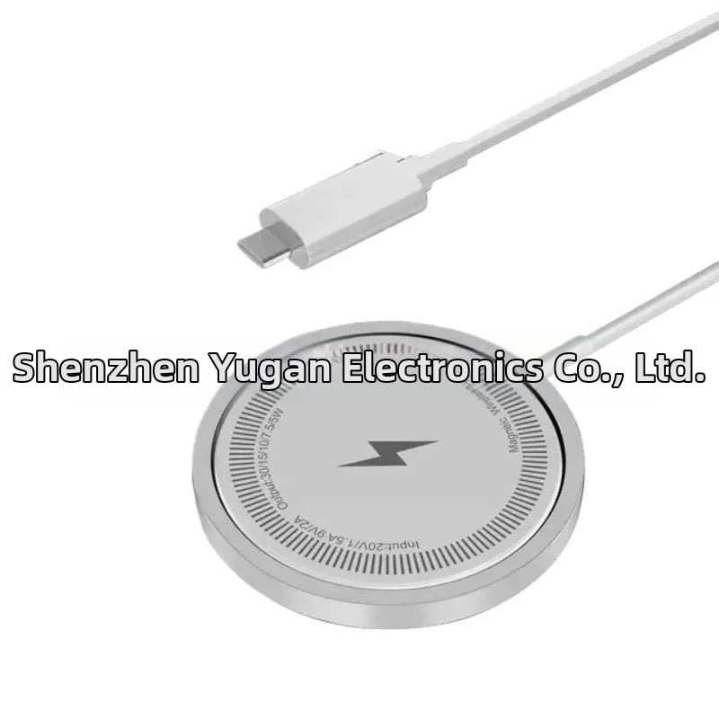 Bezdrôtová nabíjačka z hliníkovej zliatiny pre iPhone, magnetické nabíjanie, 15W
