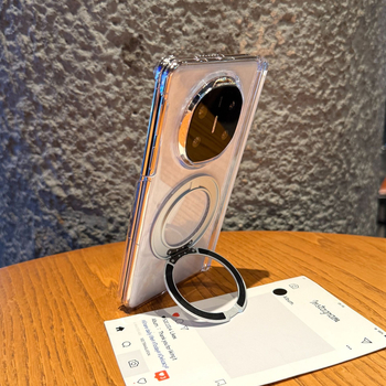 Kućište Huawei Mate X5 s dvostrukom osom i magnetskom zaštitom, okretni stalak, prozirna stražnja strana