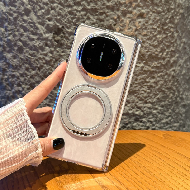 Kućište Huawei Mate X5 s dvostrukom osom i magnetskom zaštitom, okretni stalak, prozirna stražnja strana