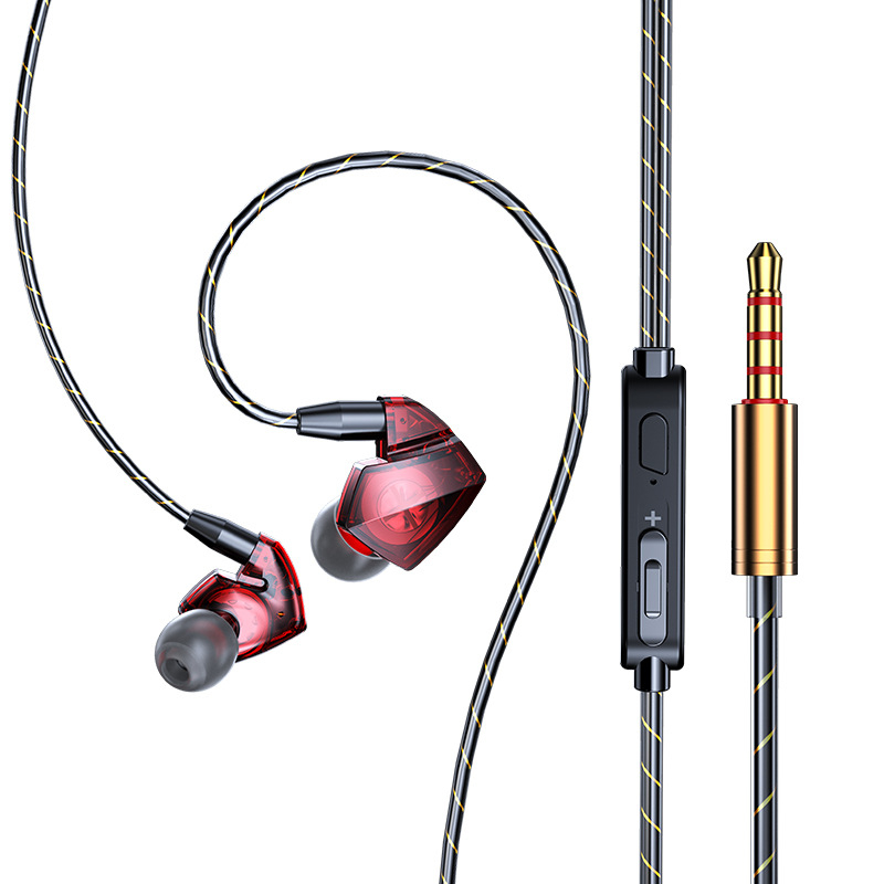 2020 In-ear slušalice s kabelskim upravljačem, snažan bas i mikrofon, za sport i gaming, Hi-Fi slušalice