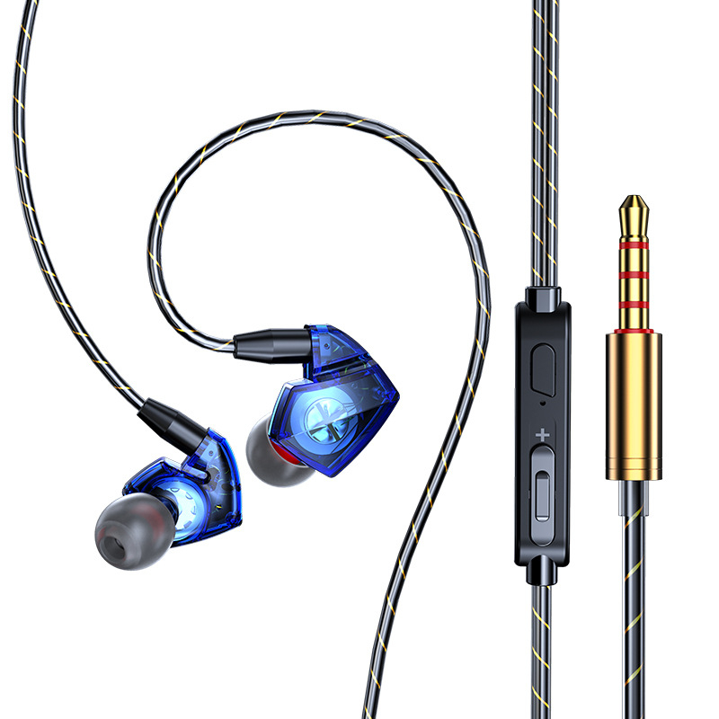 2020 In-ear slušalice s kabelskim upravljačem, snažan bas i mikrofon, za sport i gaming, Hi-Fi slušalice