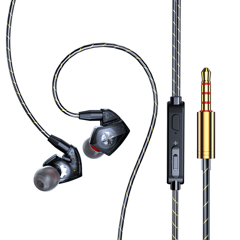 2020 In-ear slušalice s kabelskim upravljačem, snažan bas i mikrofon, za sport i gaming, Hi-Fi slušalice
