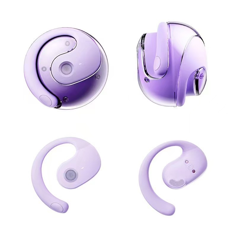 Bežične Bluetooth slušalice u obliku kokosove kuglice, za uho, s dodirnim upravljačem, sportsko smanjenje buke, univerzalna kompatibilnost