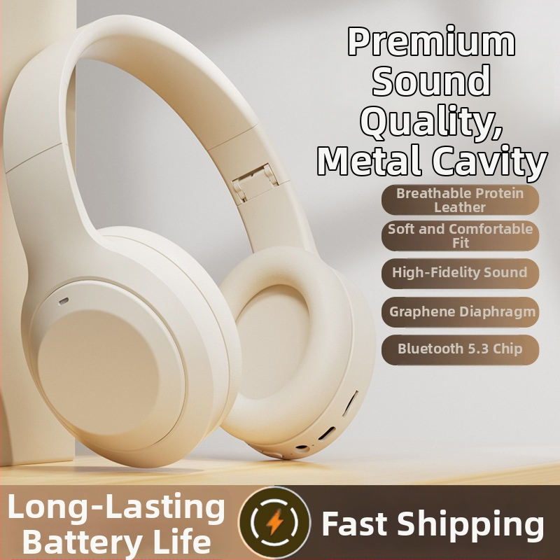 M5 Bezdrôtové over-ear Bluetooth slúchadlá, skladacie, stereo, 3,5 mm, s mikrofónom