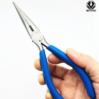 Weiyou WY-616F 6-инчови мултифункционални клещи за електротехник, остър нос, антихлъзгаща се ръкохватка