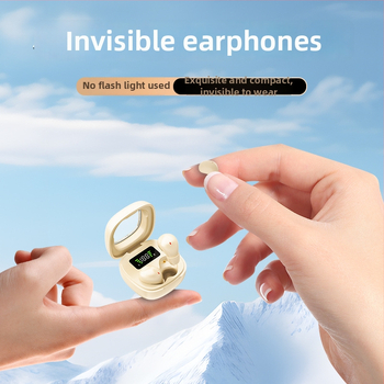 Mini bežične Bluetooth slušalice za spavanje, ušni dizajn, stereo, redukcija šuma, dugi vijek baterije, prilagođeni oblik, Bluetooth 5.4