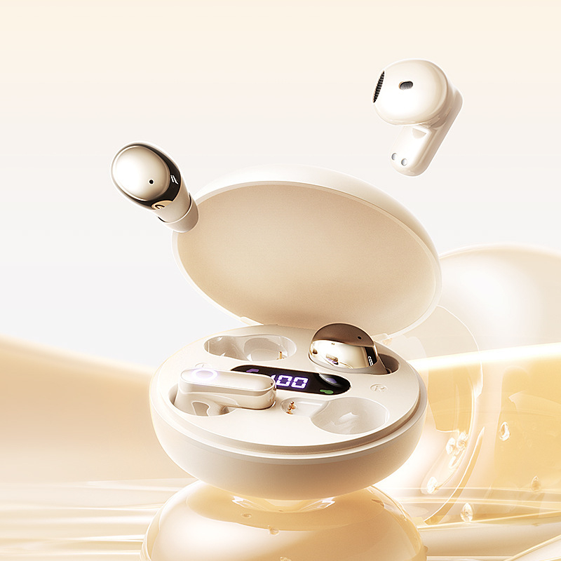 Bežične Bluetooth slušalice s aktivnim uklanjanjem šuma, semi-in-ear dizajn, TWS, dugotrajna baterija